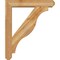 Ekena Millwork Funston Craftsman Rough Sawn Bracket w/ Offset Brace, Western Red Cedar, 6"W x 30"D x 36"H BKT0604X30X36FST04RWR - alternate 4